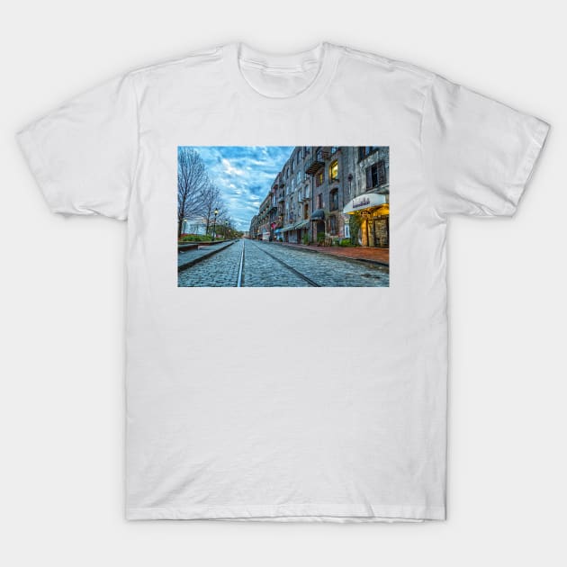 River Street Savannah Georgia T-Shirt by Gestalt Imagery